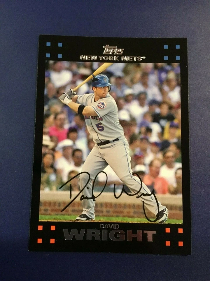 2007 Topps # 260 DAVID WRIGHT New York Mets Baseball Card QTY Sharp LOOK !  - Image 1 of 1