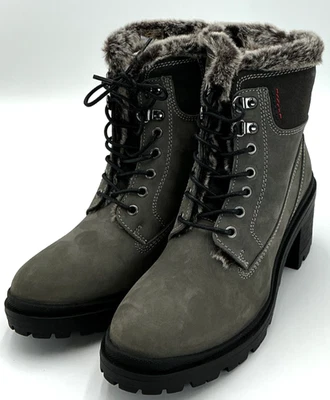 Botas de gamuza gris oscuro Eric Michael Phyllis para mujer talla 8,5 (EU 39) Foto 1 de 4