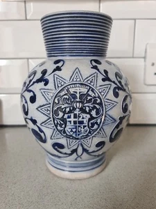 German salt-glazed stoneware pitcher - Picture 1 of 7