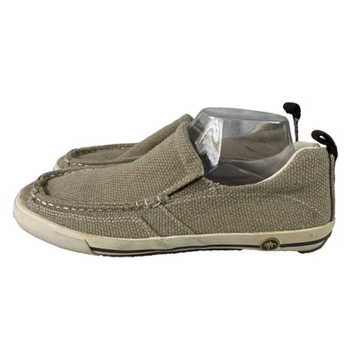 Zapatos Margaritaville para Hombres Talla 9.5 Barbados Lona Sin Cordones Informales Cómodos Palma Foto 1 de 4