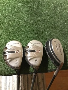 Jack Nicklaus Q4 Hybrids Set (3H, 4H, 6H) Uniflex Speed Flex 85h Graphite (READ) - Picture 1 of 11