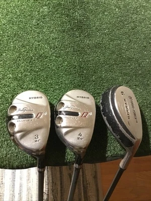Jack Nicklaus Q4 Hybrids Set (3H, 4H, 6H) Uniflex Speed Flex 85h Graphite (READ) - Image 1 of 4