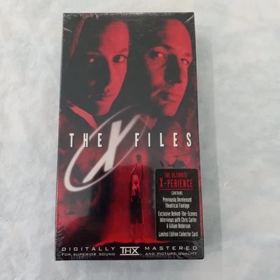 X-Files Fight The Future 1998 VHS Tape Ultimate Limited Edition THX NEW SEALED - Image 1 of 4