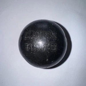 Pezzo pubblicitario vintage Gates Tires Rubber Co Super Ball. (B2) - Foto 1 di 4