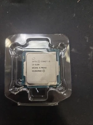 CPU Processore Intel i3-6100 2 Core 3.70 GHz Socket LGA 1151 Usato  - Immagine 1 di 4
