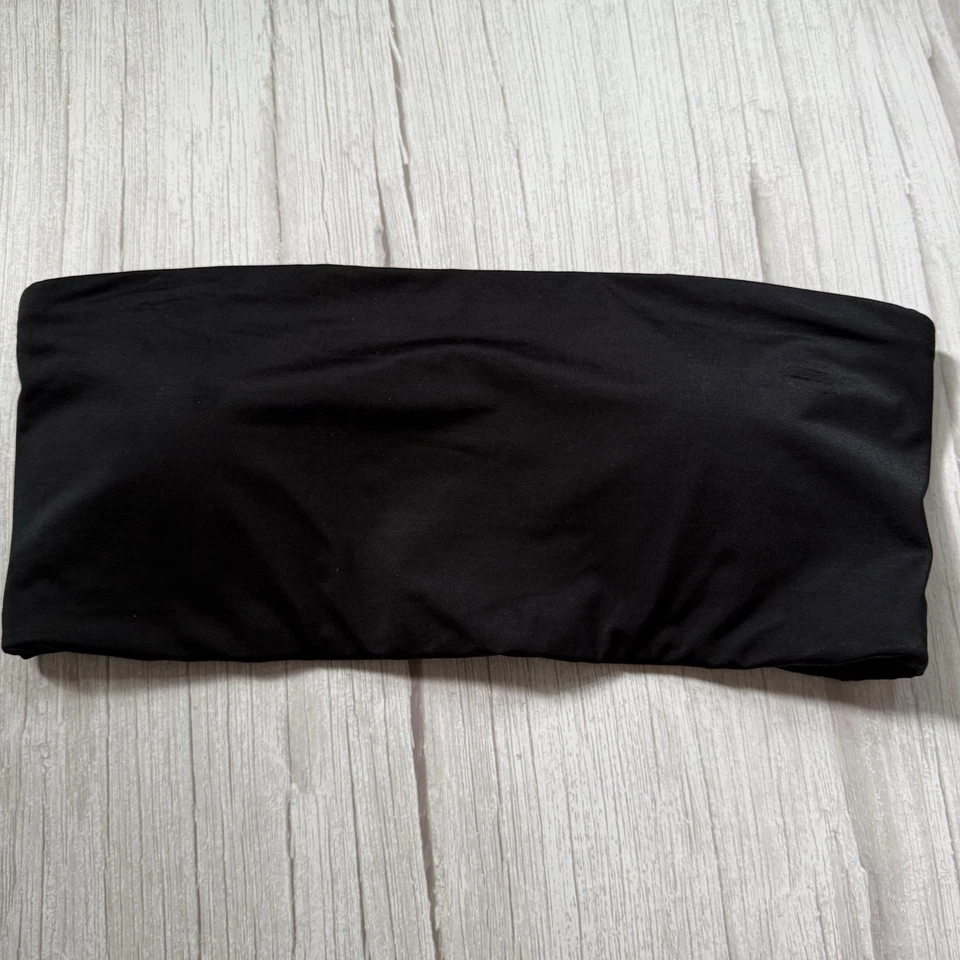 Sujetador bandeau acolchado suavizante XL para mujer SPANX 30112R negro Foto 1 de 3