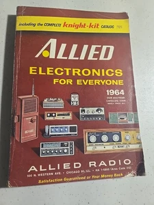 Allied Electronics For Everyone 1964 Katalog 440 Seiten Vintage HiFi Stereo CB Amateurfunk - Bild 1 von 4