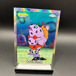 2025 Topps Chrome SpongBob Chrome Refractor #120 Priscilla - Picture 1 of 2