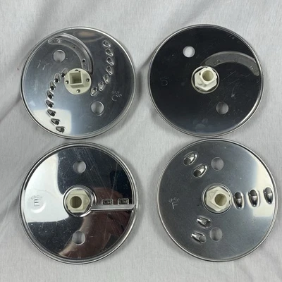 (4) Moulinex La Machine Food Processor Model LM5 Replacement Blades C/H, D,E,F - Image 1 of 4