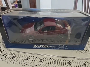 RARE 1/18 Autoart 2004 Ford Mustang GT 40th Anniversary Crimson Red Diecast - Picture 1 of 4