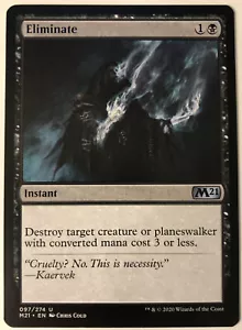 MTG Eliminate Core Set 2021 097/274 Regular Uncommon - Picture 1 of 1