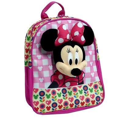 Minnie Disney Zainetto 3D Parlante Interattivo Registratore Vocale Scuola Asilo - Immagine 1 di 3