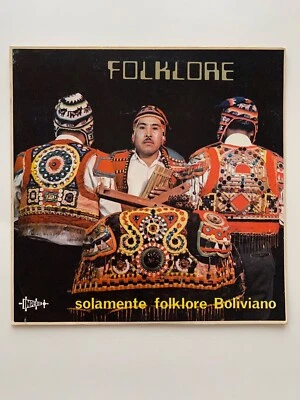 Solamente Folkore Boliviano LP Imperio Records LPI-1058 Import Bolivia EX Foto 1 de 4