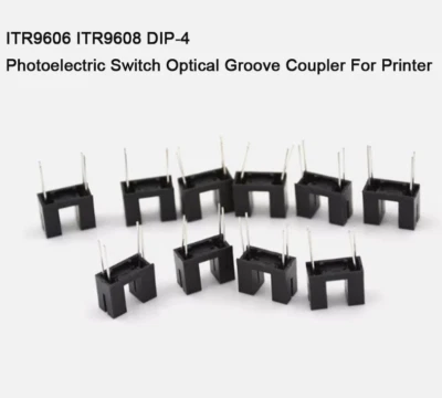 ITR9606 ITR9608 DIP-4 Photoelectric Switch Optical Groove Coupler For Printer - Image 1 of 3