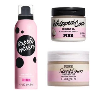 Victoria's Secret PINK Bubble Gel-to-Foam Body Wash / Face Mask / Body Scrub - Picture 1 of 8