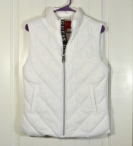 Las mejores ofertas en Chaleco GUESS abrigos, chaquetas y chalecos de capa  exterior de Poliéster para Mujer | eBay
