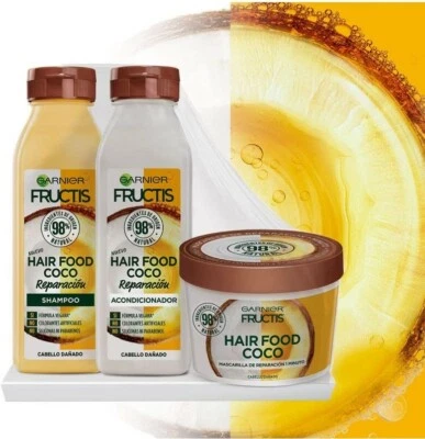 Garnier Fructis Kit garnier fructis hair food Coconut Complete Routine - image 1 of 4