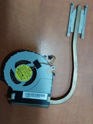 Toshiba Satellite L50-B Heatsink & CPU Fan Cooler DFS541105FC0T FCN3CBLITA - Image 1 of 2