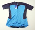Sugoi Evolution Ice Women's Short Sleeve Cycling Jersey XS Blue Full Zip