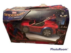 Spiderman RC Car Web Wheelie Spider-Man Homecoming Figure ~ NEW ~ Open Box Nikko - Picture 1 of 7