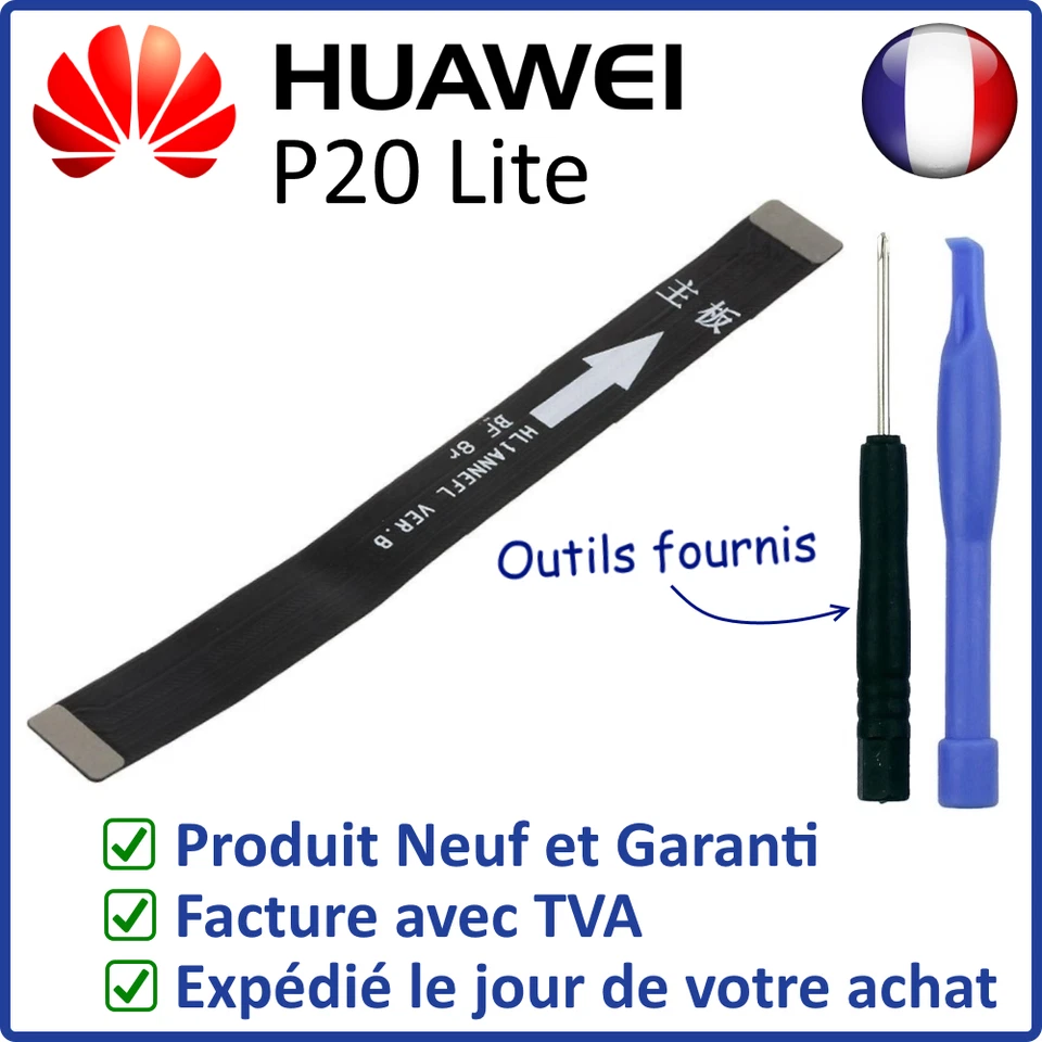 NAPPE CABLE INTERNE CONNEXION CONNECTEUR CARTE MERE DU HUAWEI P20 LITE ANE-L21