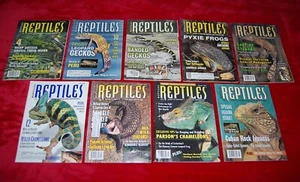 Lot of Nine (9) Issues of Reptile Magazine All are from 1997 - Picture 1 of 1
