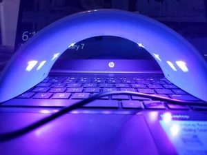SUNUV - Sunshine Nails - UV LED Nail Lamp Sun9C 2-in-1  Drying and Curing, #S - Picture 1 of 6