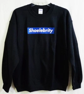 Sudadera Shocelebrity Azul Real Logo Caja Negra Talla Grande - Imagen 1 de 3