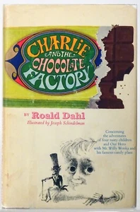 Vintage ROALD DAHL-Charlie and the Chocolate Factory-1973 Revised Edition-HC-DJ - Picture 1 of 8