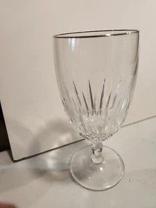Waterford Stielglas, Wynnewood Platinum Eistee, 6,75" | ohne Box - Bild 1 von 5