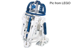 LEGO Star Wars Technic Buildable 8009 R2-D2 Set &ndash; With Instructions &ndash; Complete