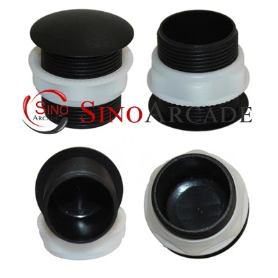10 PCS 28MM arcade push button cover hole plug Screw In Type for JAMMA MAME - Image 1 of 4