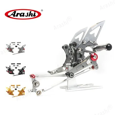 For Ducati 1098 S 2007 2008 848 2011-2013 Adjustable Footrest Rearsets Foot Pegs - Image 1 of 4