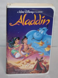 π¬ Aladdin β Walt Disney The Classics Black Diamond (1992 / VHS) β Clamshell - Foto 1 di 5