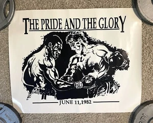 Poster Larry Holmes vs Gerry Cooney 11 giugno 1982 - Foto 1 di 4
