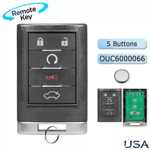 For 2008 2009 2010 2011 2012 2013 Cadillac CTS DTS Keyless Entry Remote Key Fob - Bild 1 von 6