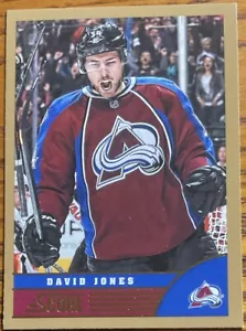 2013-14 Score Gold David Jones #115 Colorado Avalanche - Picture 1 of 2