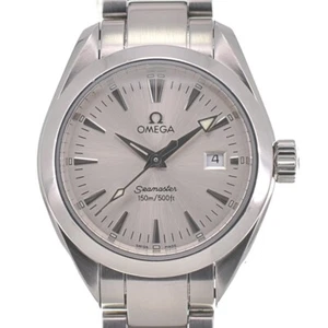 OMEGA Seamaster Aqua Terra 150m 2577.30 Date Quartz Ladies Watch B#138874 - Picture 1 of 8