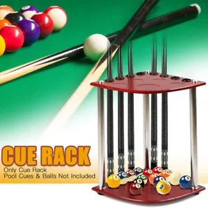 Vertical Pool Cue Holder Billiard Pool Sticks Floor Stand for Table Accessory AU - Picture 1 of 12