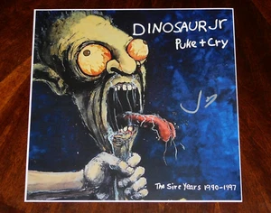 DINOSAUR JR J MASCIS SIGNED PUKE AND CRY THE SIRE YEARS 90-97 12X12 ALBUM PHOTO! - Picture 1 of 1