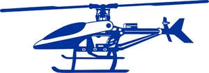 Autoaufkleber RC- Hubschrauber 002 Heli RC- Helikopter Sticker Aufkleber - Bild 1 von 15