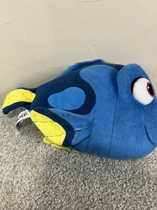 Talking Dory Fish Plush Stuffed Toy Finding Nemo Dory Bandai 2016 Sound Works - Picture 1 of 9