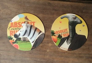 Absolut Vodka Coaster Printed in Argentina - Picture 1 of 2