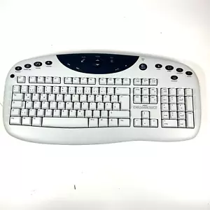 Logitech Y-RF21 Desktop Keyboard Gray Wireless Battery-Operated QWERTZ Standard - Bild 1 von 7
