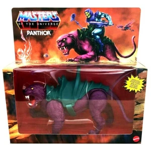 MASTERS OF THE UNIVERSE PANTHOR FIGURA REEDICIÓN RETRO FLAMANTE MATTEL - Imagen 1 de 3