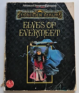 Elves of Evermeet Rulebook 2nd ed AD&D Forgotten Realms 1994 TSR 1560768290 9430 - Picture 1 of 7