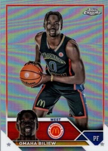 OMAHA BILIEW 2023 Topps Chrome McDonalds All American Refractor #61 - Picture 1 of 2