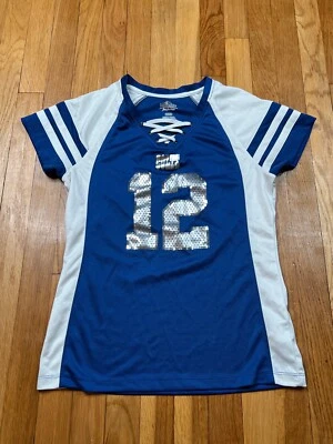 Camiseta de fútbol americano Majestic Colts para mujer mediana Andrew Luck #12 NFL adulto Foto 1 de 4