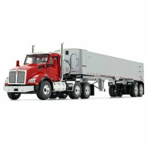 Kenworth T880 East End Dump - Red/Silver - First Gear 1:50 Scale #50-3455 New - Picture 1 of 9