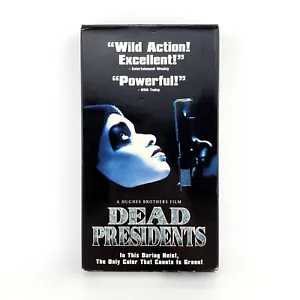 Dead Presidents VHS 1996 Larenz Tate Keith David Chris Tucker Daring Heist - Picture 1 of 6